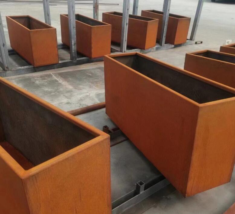 林周耐候钢花箱